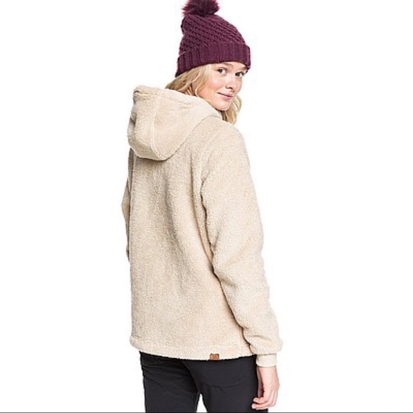 Roxy ‘Pluma’ Sherpa Hoodie - Picture 4 of 11